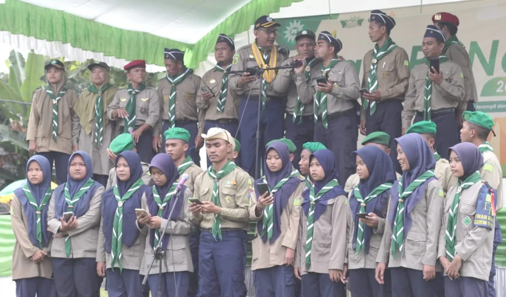 Rintik Hujan Iringi Pembukaan Jampanal HW Lamongan