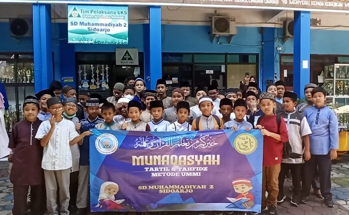 Kontrol Kualitas Bacaan, 109 Siswa Sdamada Ikuti Munaqasah