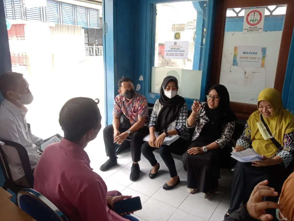 Dinkes dan DPMPTSP Visitasi ke Klinik Pratama Rawat Inap Muhammadiyah Keduyung