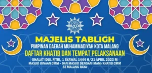 88 Lokasi Shalat Idul Fitri 21 April di Malang Raya, CMA Terjunkan 99 Khatib