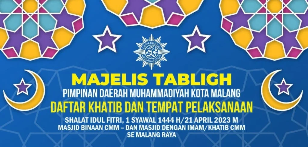 88 Lokasi Shalat Idul Fitri 21 April di Malang Raya, CMA Terjunkan 99 Khatib