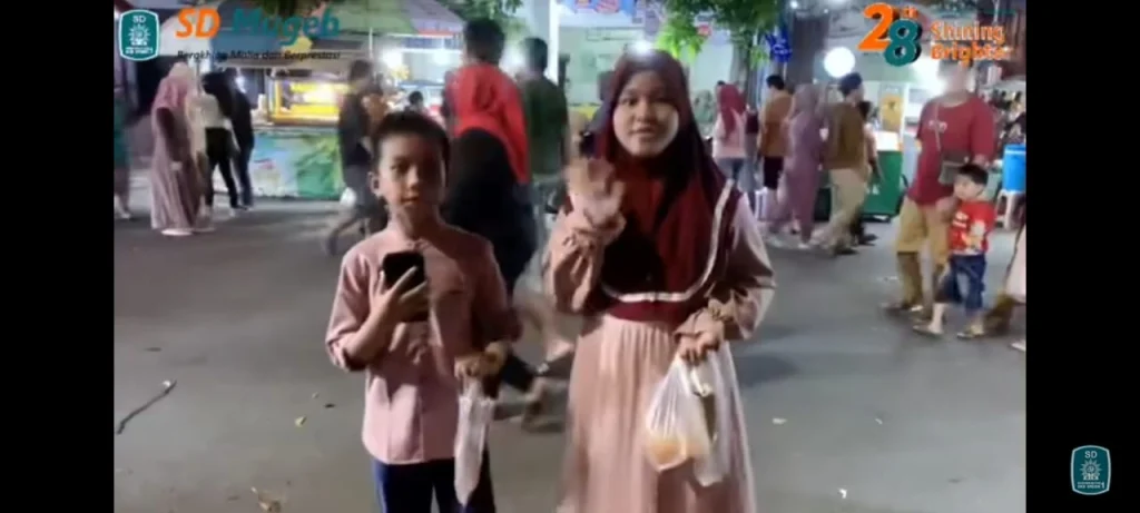 Cerita di Balik Vlog Malem Selawe Siswa SD Mugeb