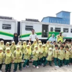 Pengalaman Siswa TK Aisyiyah 11 Giri saat Naik Kereta Sindro