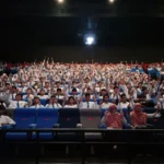 Nobar Film Tegar, Siswa Spemdalas Tidak Tegar