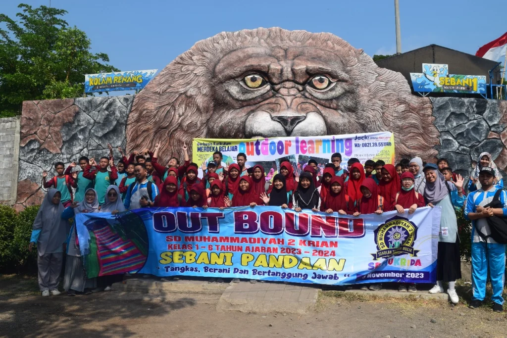 SD Mukrida Outbound di Sebani Waterpark