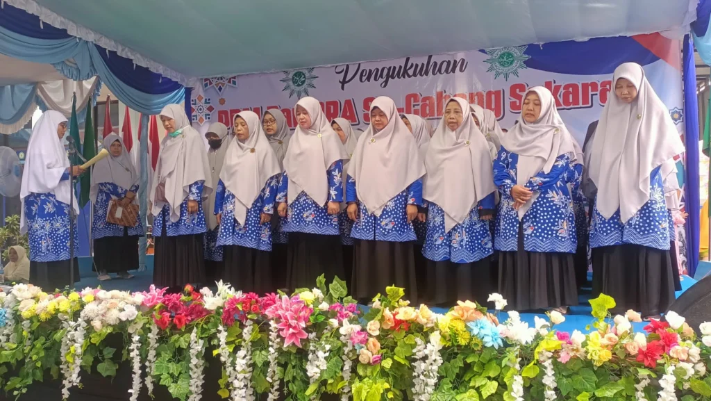 Nasyiatul Aisyiyah Kukuhkan Pimpinan Ranting Aisyiyah Se-Kecamatan Sekaran