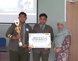 SMKM 6 Modo Juara 1 Lomba Karya Tulis Ilmiah Nasional 