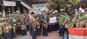 Hari Pahlawan, Free Palestine dan Atuna Tufuli Menggema di SD Muhida