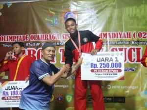 Sempat Lemah, Siswa Mamsaka Ini Berhasil Juara 1 Tapak Suci