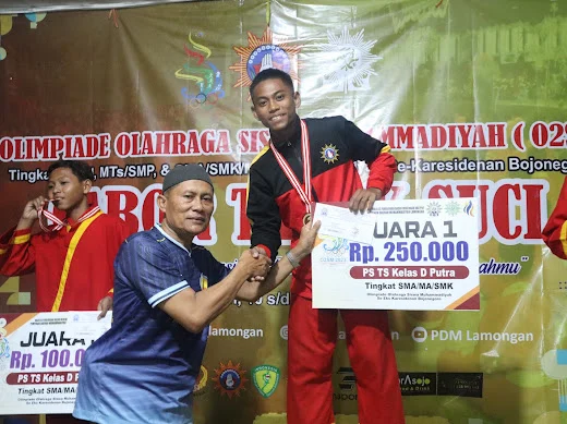 Sempat Lemah, Siswa Mamsaka Ini Berhasil Juara 1 Tapak Suci