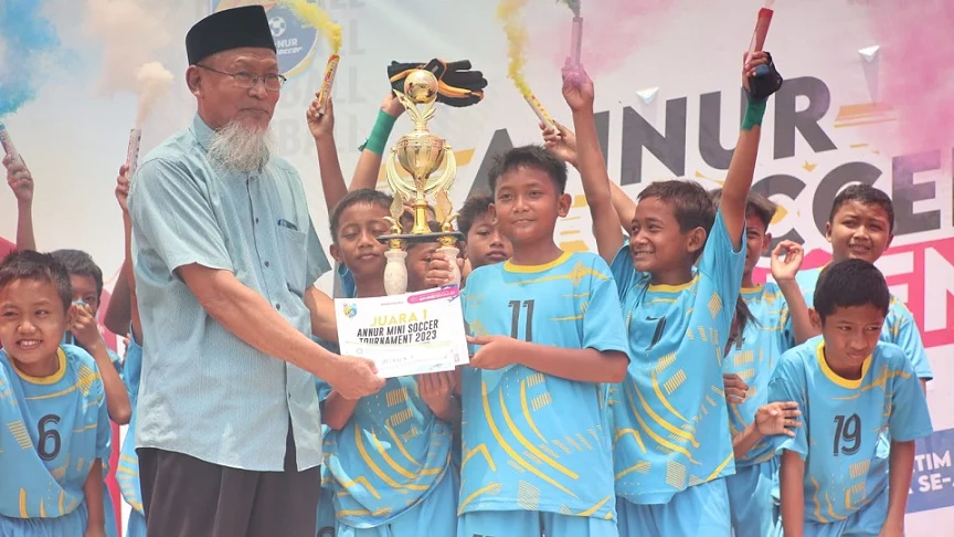 Mini Soccer Ponpes An-Nur, Berikut Daftar Juaranya