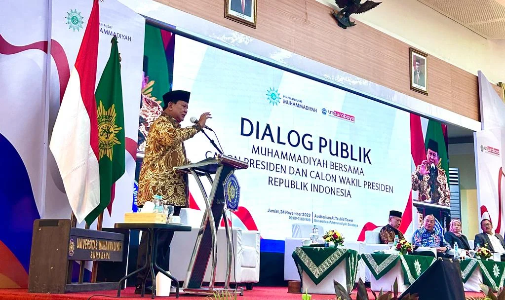 Ditanya tentang Penyelesaian Palestina, Prabowo Kutip Hukum Thucydides