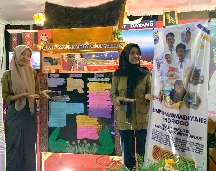 Pameran Literasi SMPM 2 Ponorogo Usung Tema Inklusi dan Anti Perundungan