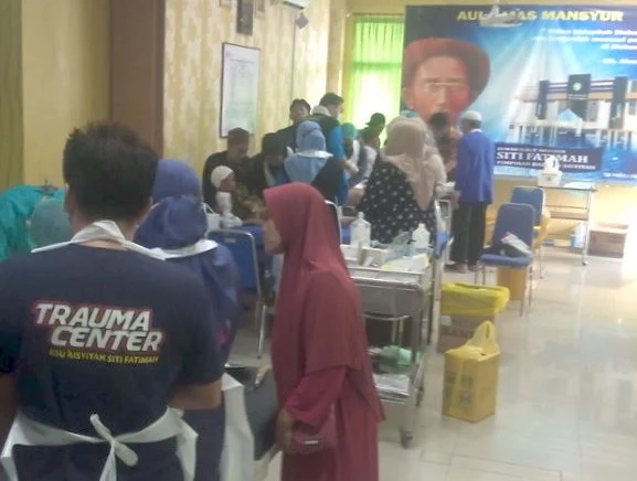 Musim Khitan di Milad Muhammadiyah Tulangan 