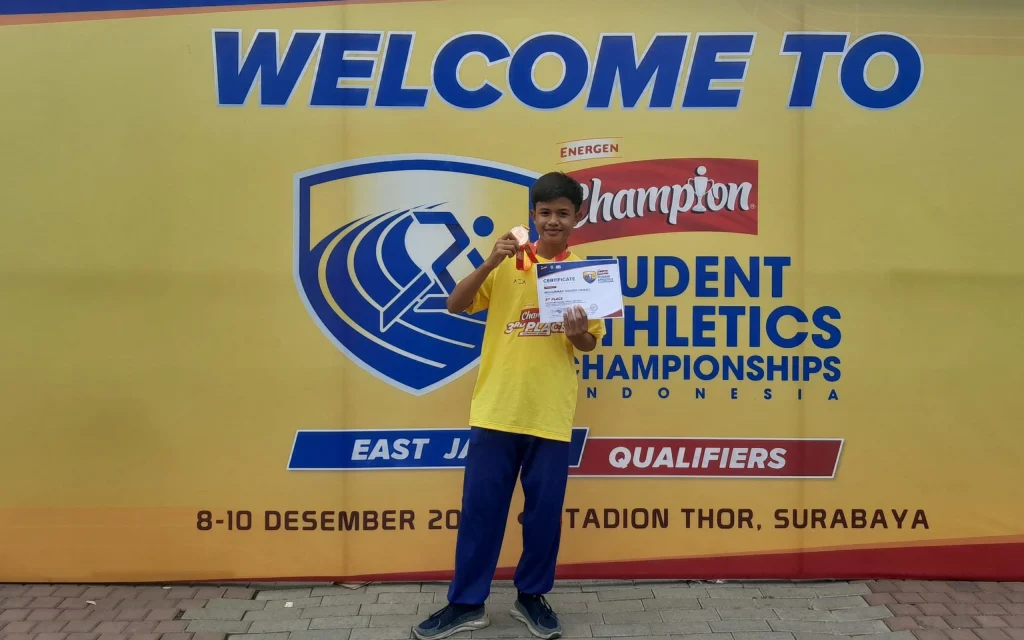 Siswa SD Almadany Juara Lari 60 M SAC 2023