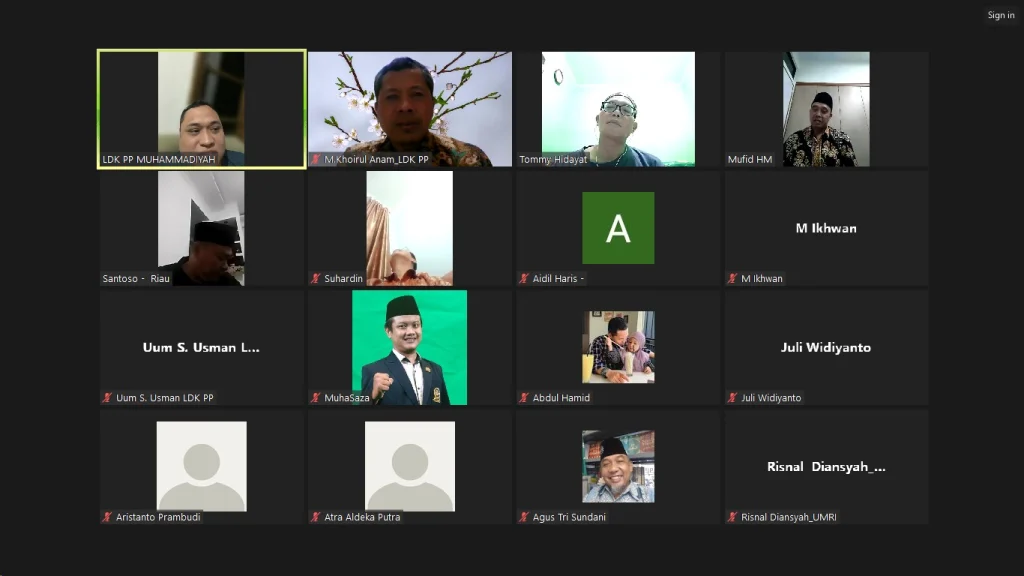 ToT LDK PP Muhammadiyah Regional I Digelar di Riau Januari