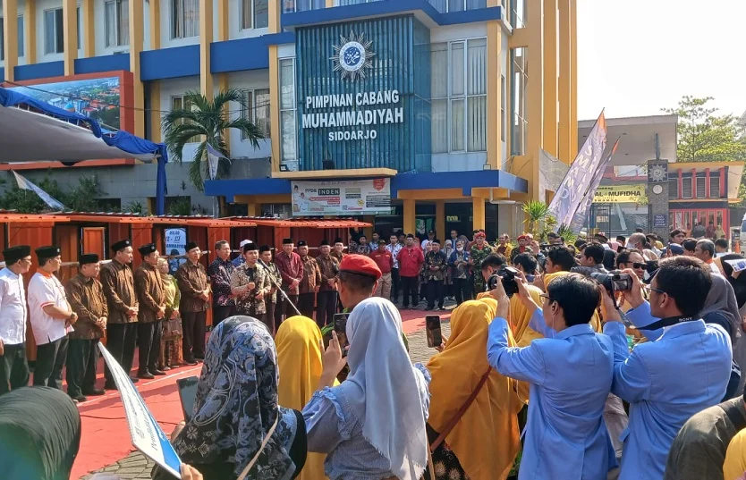 Di Balik Pasar Murah Disperindag Pemprov Jatim saat Milad Muhammadiyah   