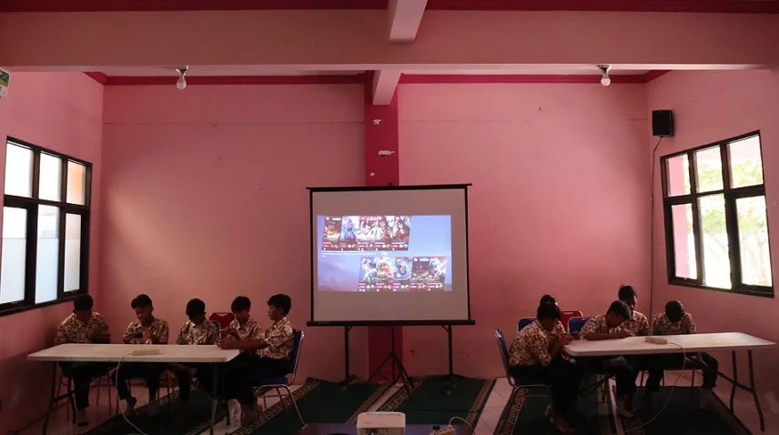 Serunya Classmeeting SMP Miosi dengan MVP Mobile Legends