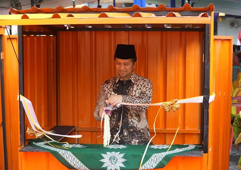 Resmikan WarungMu, Wagub Emil Apresiasi Lazismu Sidoarjo