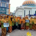 Kekompakan Aisyiyah Krian dalam Tabligh Akbar Milad Muhammadiyah