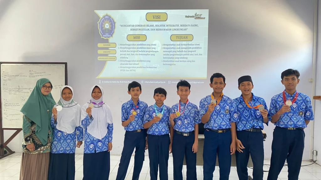 Baru Berdiri, MTs Muhammadiyah 1 Probolinggo Torehkan Berbagai Prestasi Ini