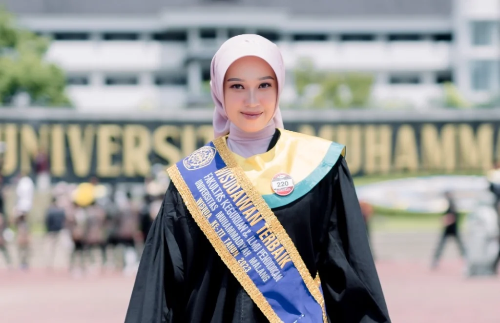Wisudawan Terbaik UMM dengan IPK 4.0, Ini Berbagai Prestasinya