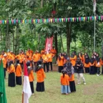 Rintik Hujan Iringi Famgath Alumni Posmuba di Wonosalam