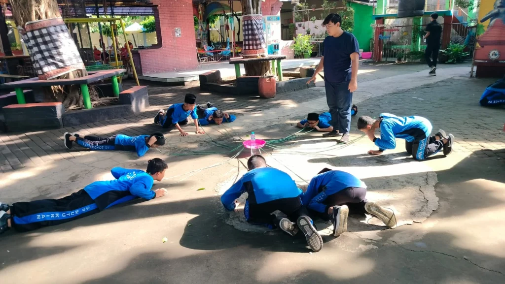 27 Anggota Paskar Sakri LDKS di Wisata Desa Dlanggu