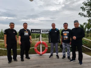 Rektor UMAM Mengikuti Kayuhan Sepeda bersama Raja Muda Perlis
