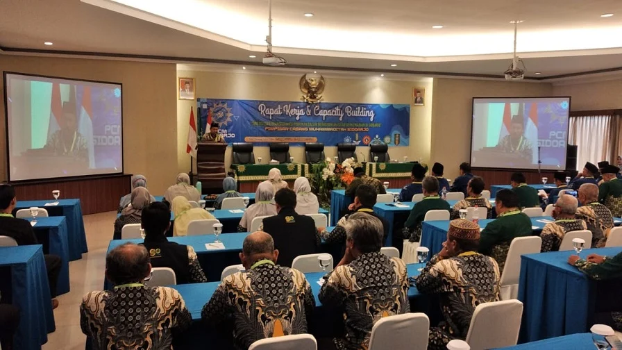 Gelar Raker dan Capacity Building, PCM Sidoarjo Jadi Barometer