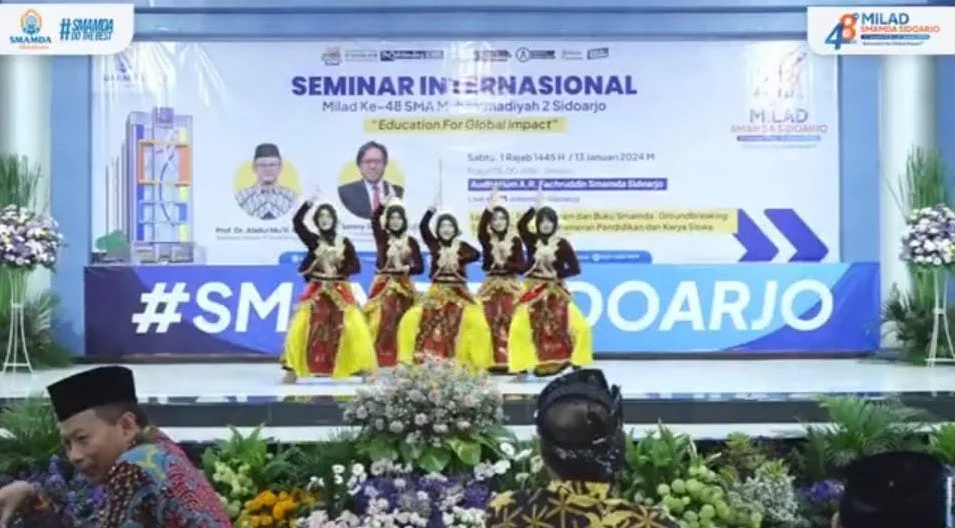 Tampilkan Tari Ning Saropah, Smamda Ingin Jaga Kearifan Lokal