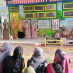 Tak Ada Ketegangan dalam Pekan Imunisasi Nasional di PAUD Aisyiyah Kansem