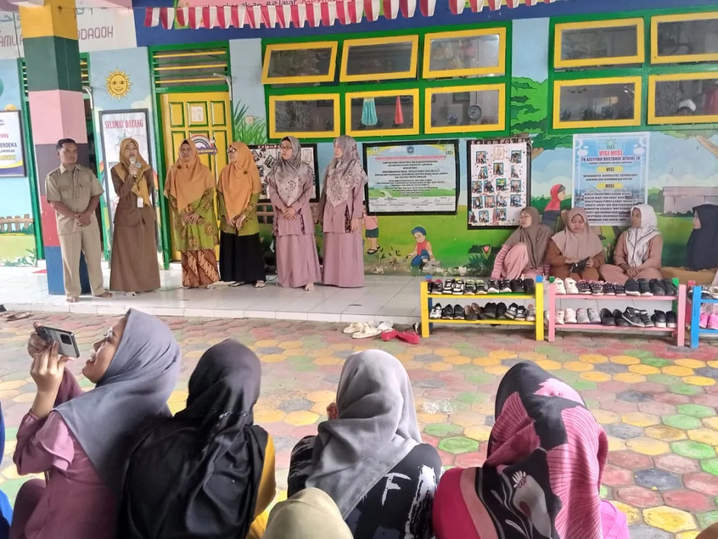 Tak Ada Ketegangan dalam Pekan Imunisasi Nasional di PAUD Aisyiyah Kansem