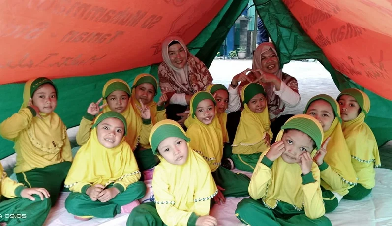 Melihat Asyiknya Fun Camp TK ABA 10 Kalijaten