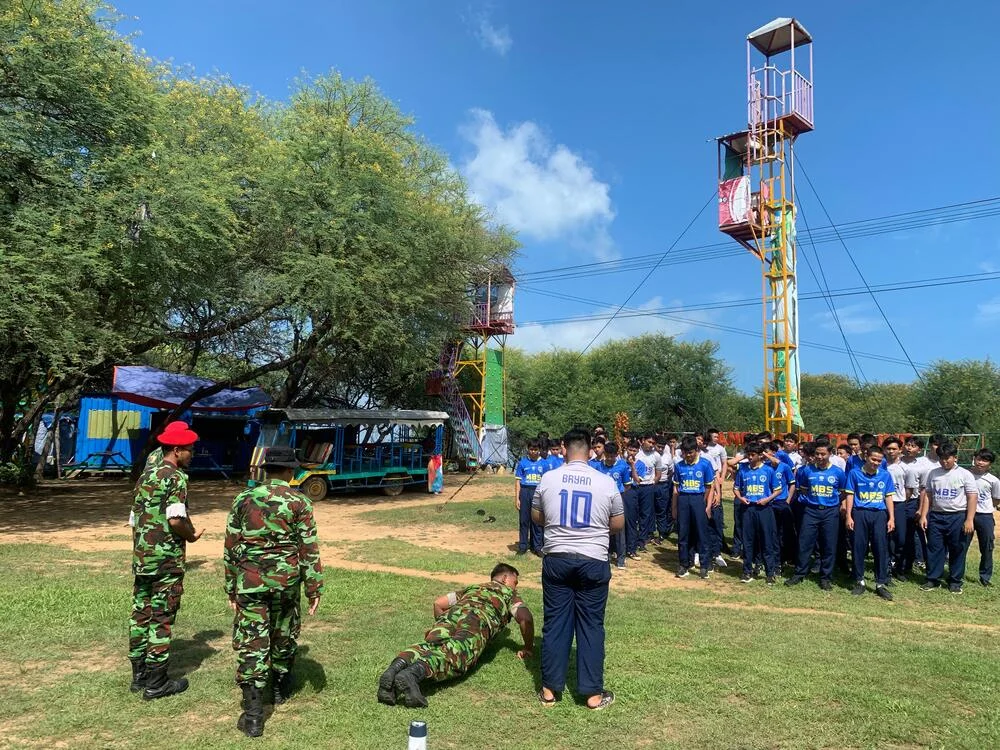 Latihan Dasar Kepemimpinan Santri MBS Smamsatu Gandeng Kokam