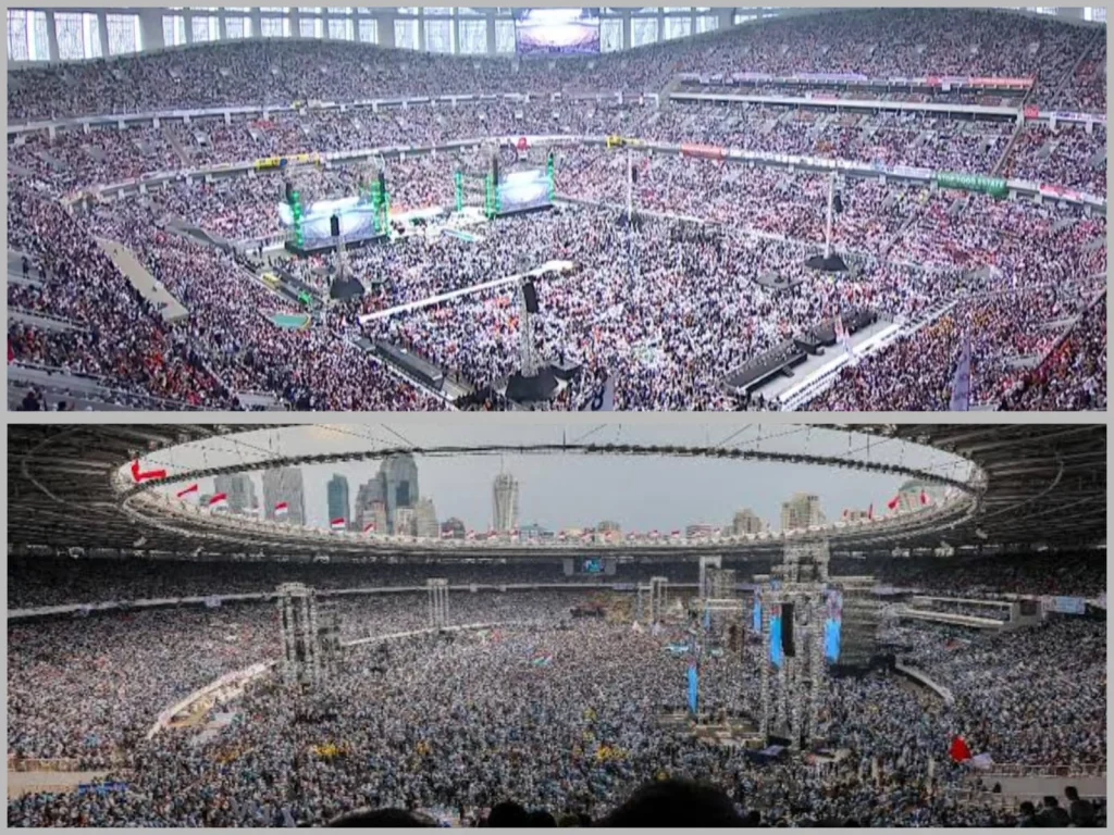 Kampanye di JIS Vs GBK, Mana yang Unggul di Medsos?