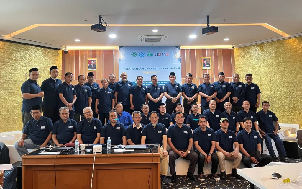 MPW PP Muhammadiyah dan LSP BWI Menggelar Ujian Sertifikasi Kompetensi Nazir Wakaf
