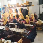 Karawitan Sambut Tamu Launching Ponpes Internasional AMF