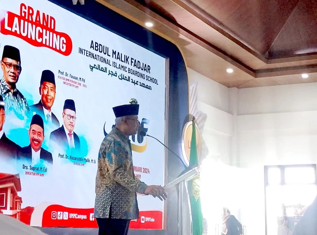 Peluncuran Ponpes Internasional Abdul Malik Fadjar Berlangsung secara Modern