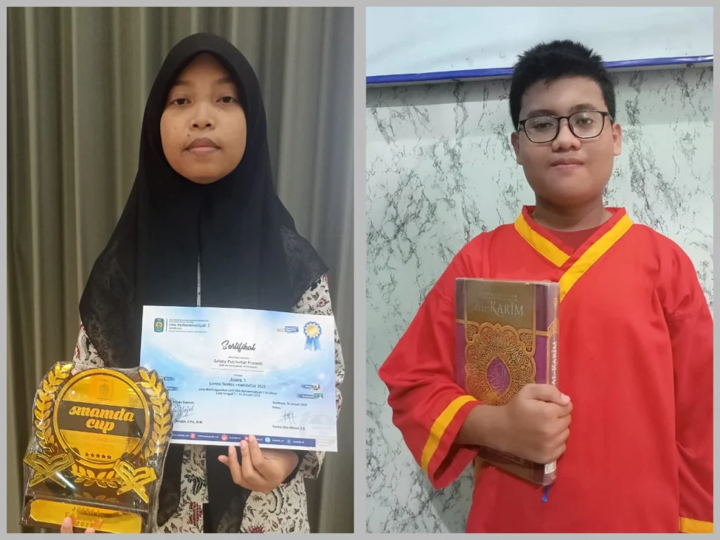 Dua Siswa Spemnas Raih Beasiswa Tahfidh Al-Quran dari Dinas Pendidikan