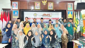 Kepala Cabang Dinas Pendidikan Lamongan Silaturahmi ke SMA Muhiba