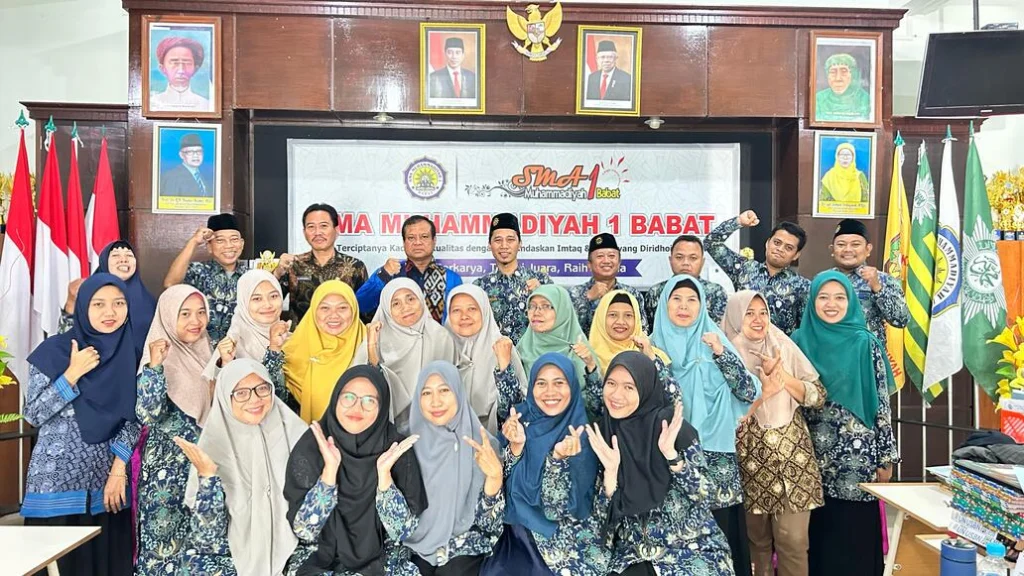 Kepala Cabang Dinas Pendidikan Lamongan Silaturahmi ke SMA Muhiba