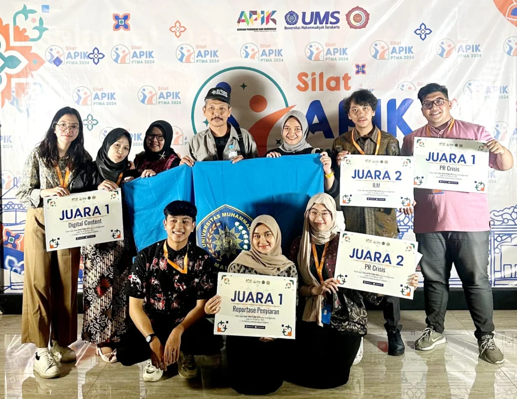 Komunikasi UMM Kembali Memborong Juara di Silat APIK PTMA