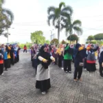 Senam Sehat Mengawali Baitul Arqam PCA Sidayu-Ujungpangkah