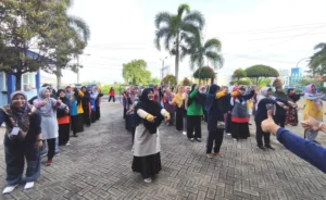 Senam Sehat Mengawali Baitul Arqam PCA Sidayu-Ujungpangkah