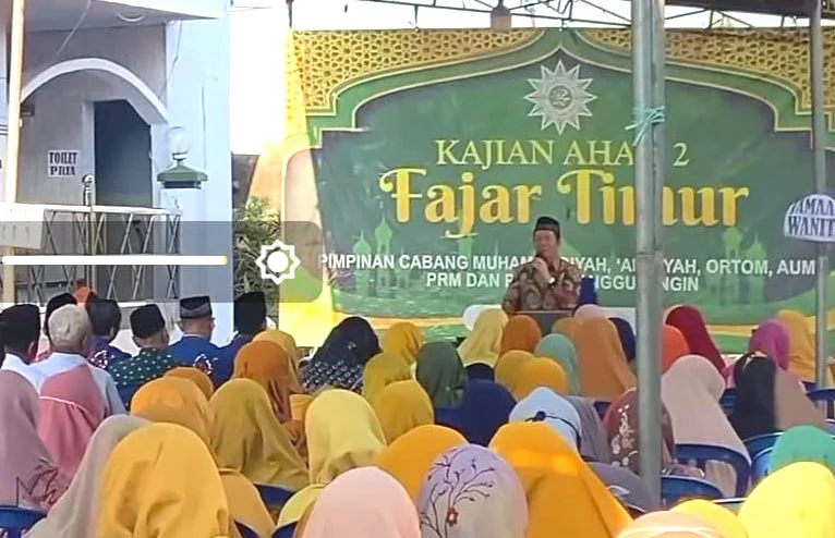 Ratusan Orang Hadiri Kajian Fajar Timur, SMP Mudelta Siap Direlokasi
