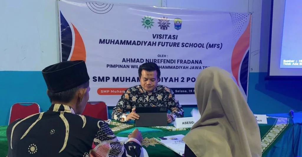 Asesor MFS Apresiasi Program Inklusi SMPM 2 Ponorogo