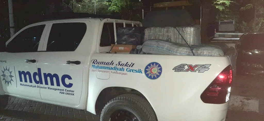 Terkendala Transportasi Gresik ke Bawean, Logistik MDMC Tertahan 