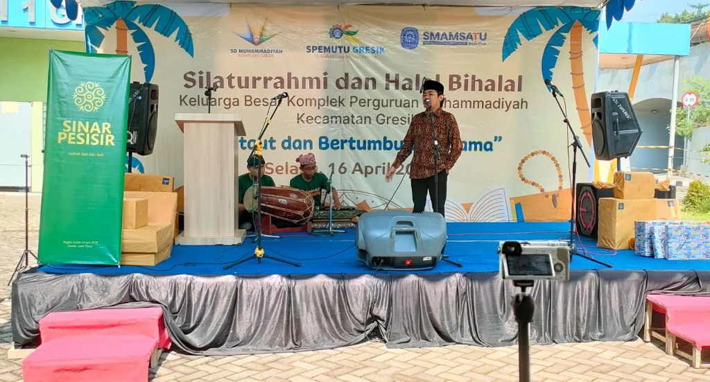 Ludruk Garingan Meriahkan Halalbihalal Perguruan Muhammadiyah Gresik