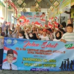 148 Murid TK dan KB Aisyiyah V Kota Probolinggo Jalan Sehat Peringati Dua Momen Bersejarah